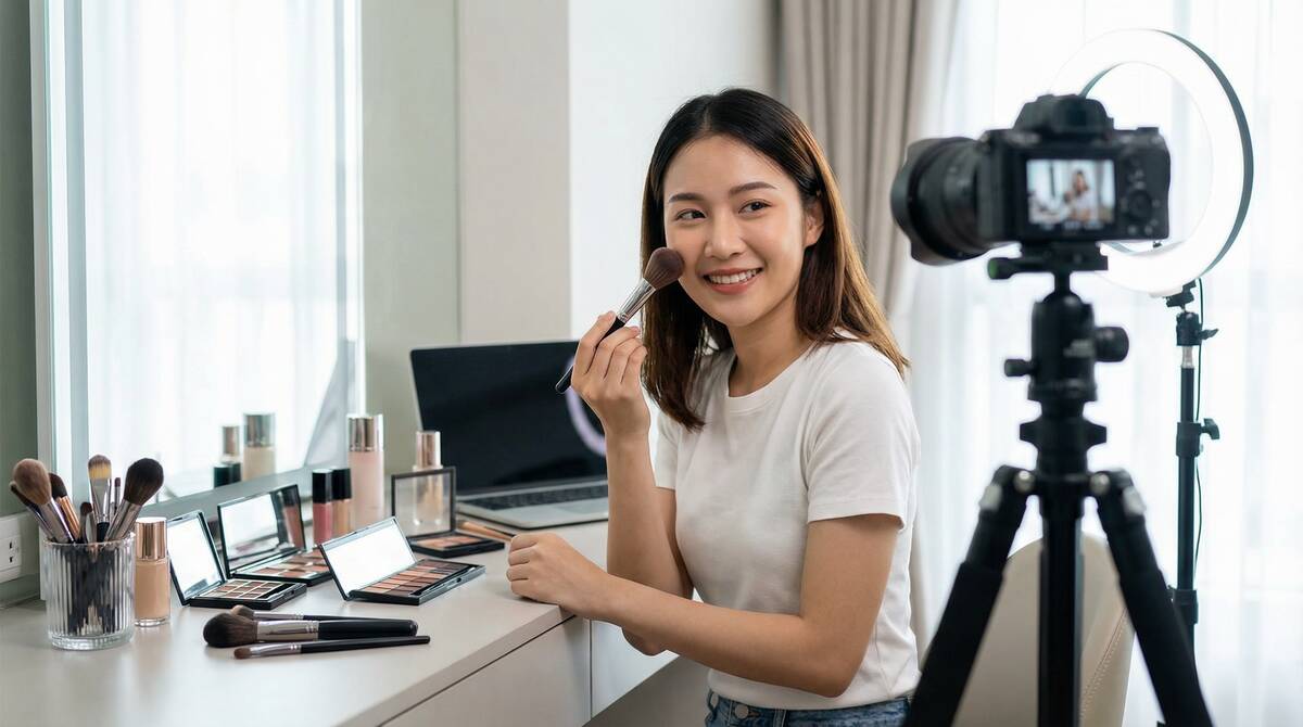 绿帽社美妆视频教程